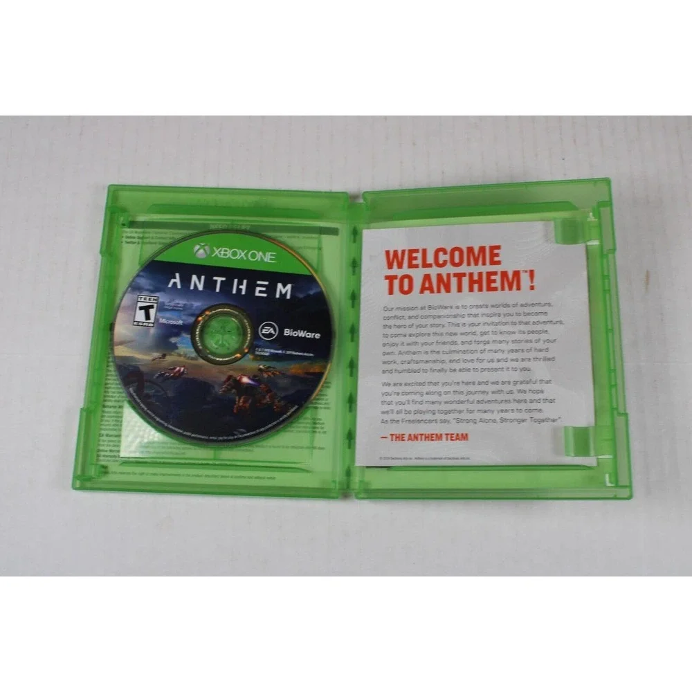 Anthem (Microsoft Xbox One) Authentic, Complete, tested/works great